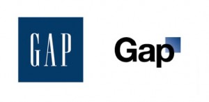 New GAP logo versus old